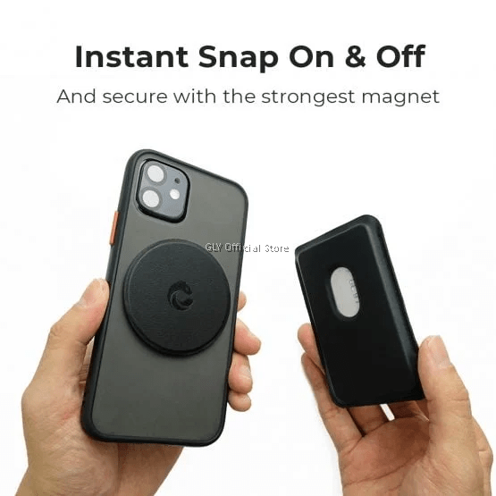 Walli Cases Phone Case With Wallet And Finger Strap For IPhone 16e Bow Noir - Best Buy - View #5